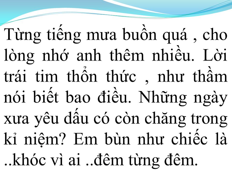 Lời bài hát EM VẪN LÀ EM