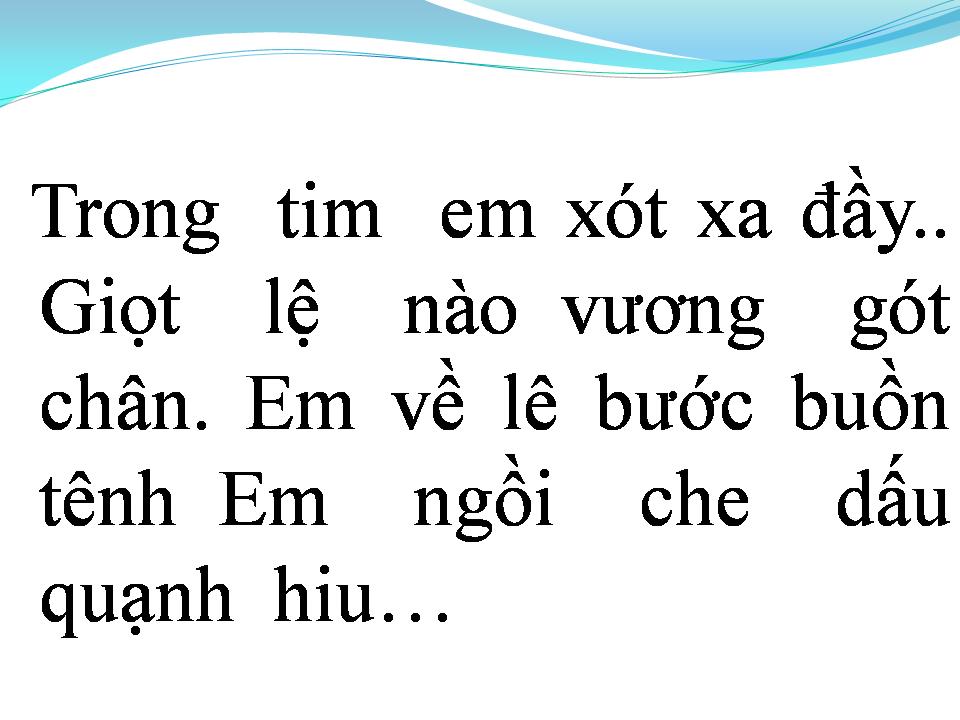 Lời bài hát EM VỀ NÀO CÓ HAY