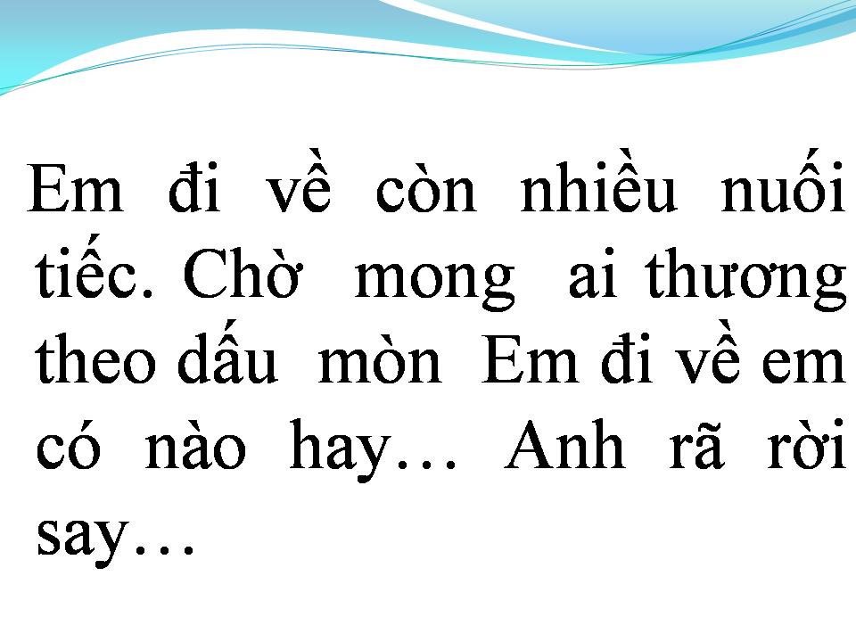 Lời bài hát EM VỀ NÀO CÓ HAY