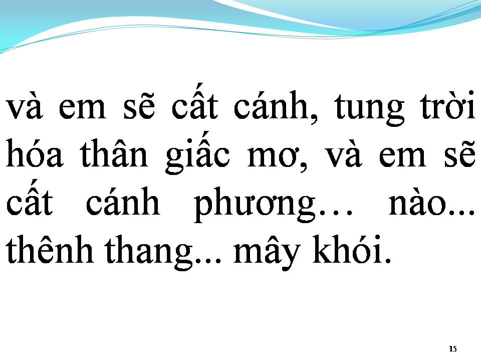 Lời bài hát EM VỀ TINH KHÔI