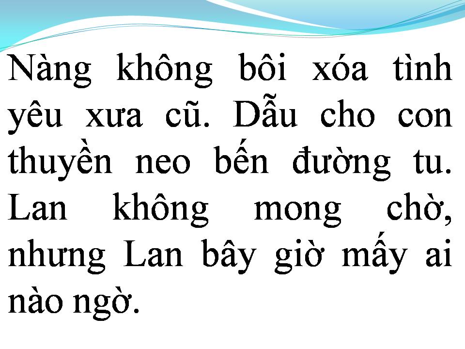 Lời bài hát CHUYỆN TÌNH LAN VÀ ĐIỆP 2