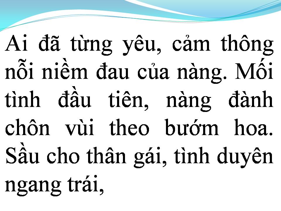 Lời bài hát CHUYỆN TÌNH LAN VÀ ĐIỆP 2