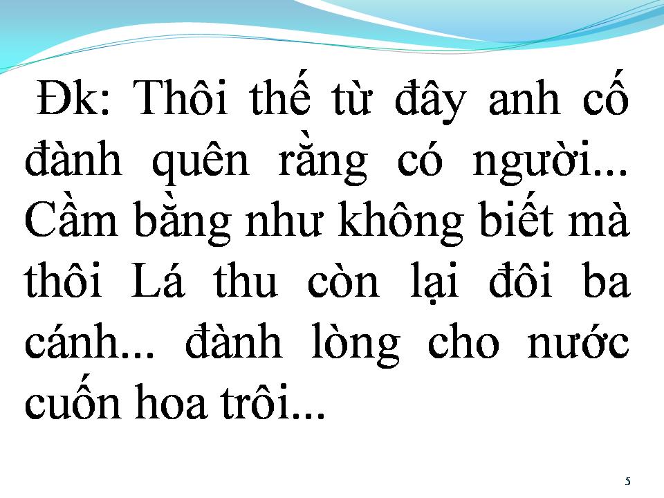 Lời bài hát LÁ ĐỔ MUÔN CHIỀU