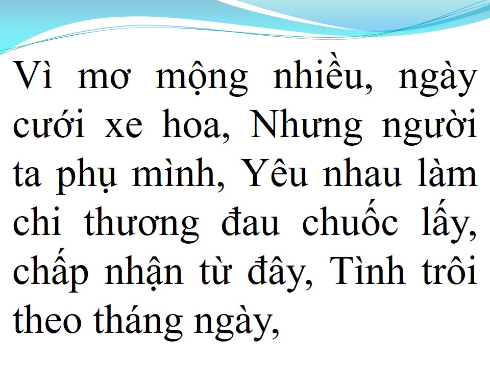 Lời bài hát LÁ THƯ CUỐI CÙNG