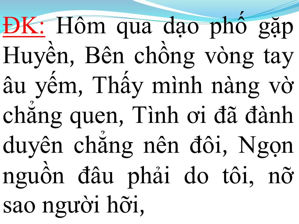 Lời bài hát LÁ THƯ ĐÔ THỊ