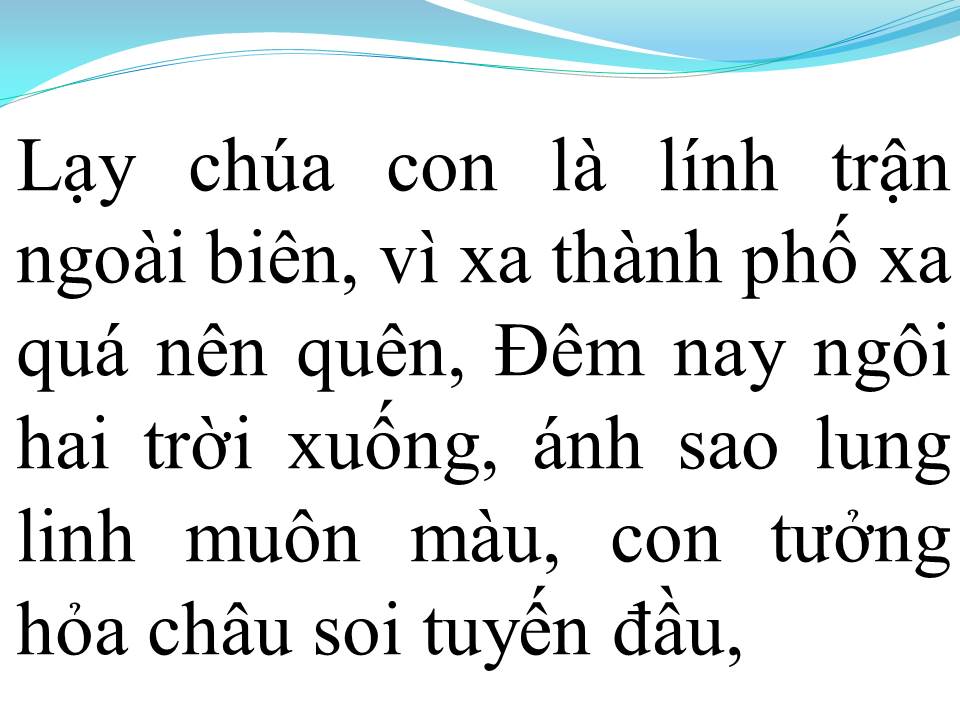 Lời bài hát LÁ THƯ TRẦN THẾ