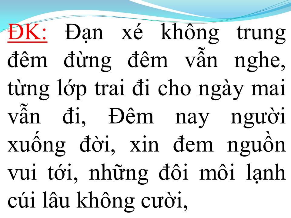 Lời bài hát LÁ THƯ TRẦN THẾ