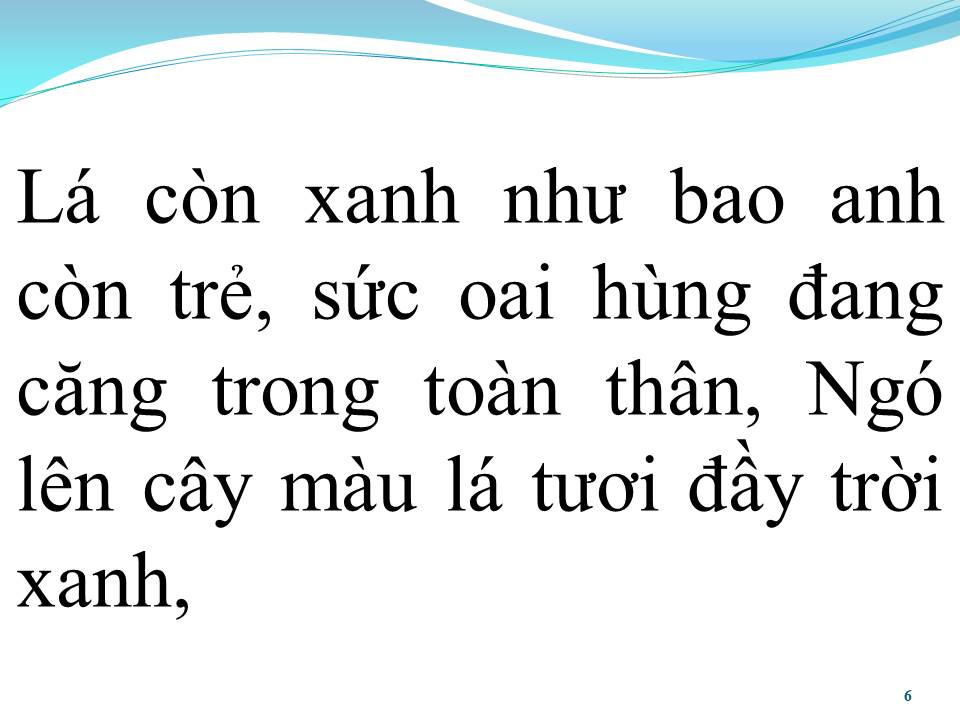 Lời bài hát LÁ XANH