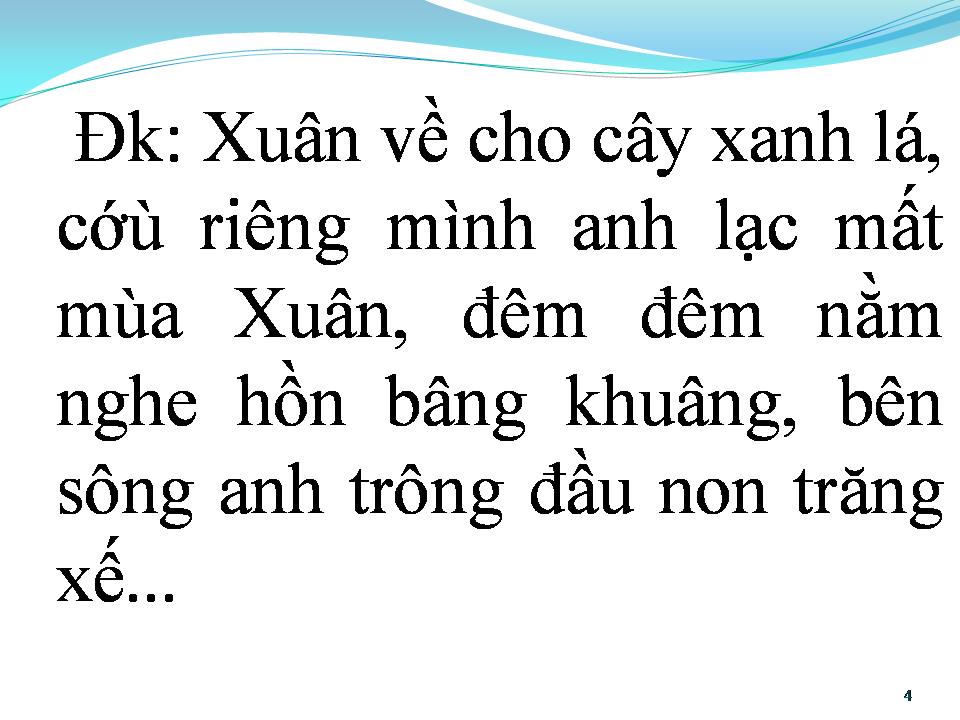 Lời bài hát LẠC MẤT MÙA XUÂN
