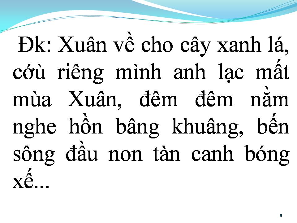 Lời bài hát LẠC MẤT MÙA XUÂN