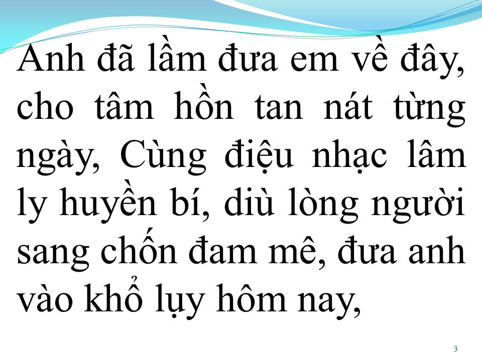 Lời bài hát LẦM
