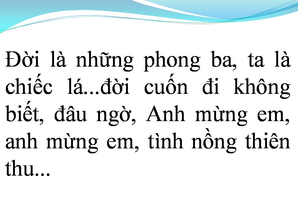 Lời bài hát LẦN ĐẦU LẦN CUỐI