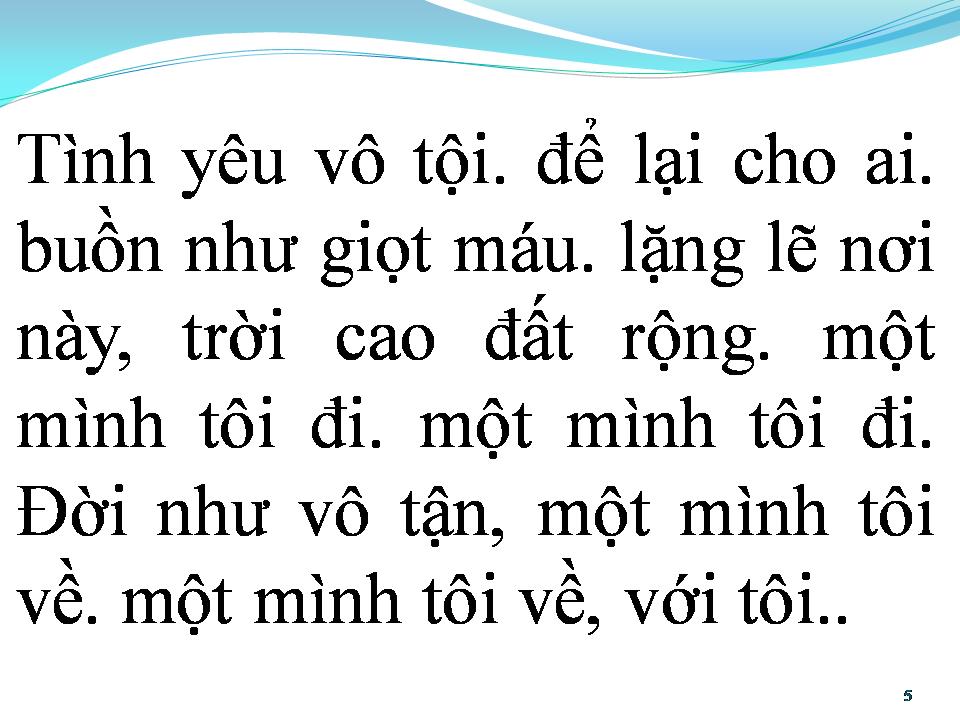 Lời bài hát LẶNG LẼ NƠI NÀY