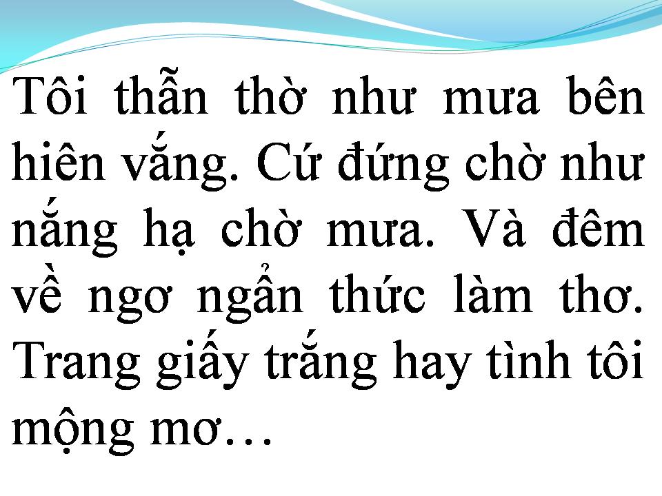Lời bài hát LẶNG THẦM