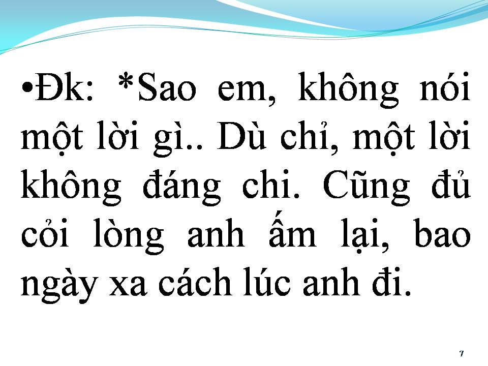 Lời bài hát LẠNH LÙNG