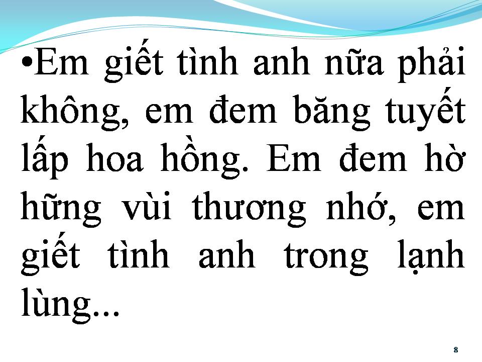 Lời bài hát LẠNH LÙNG