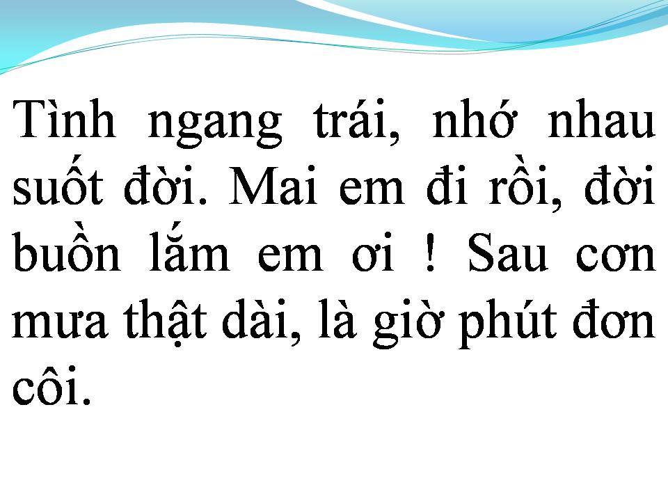 Lời bài hát LẠY TRỜI CON ĐƯỢC BÌNH YÊN