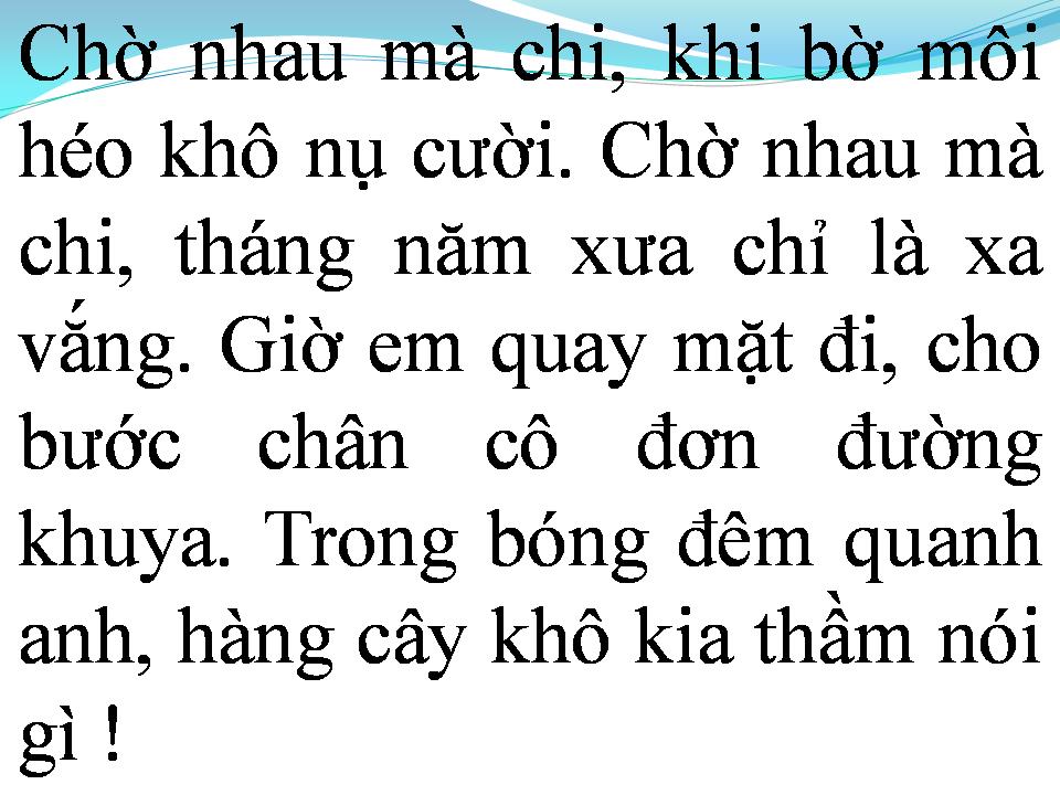 Lời bài hát LẺ LOI CUỘC TÌNH