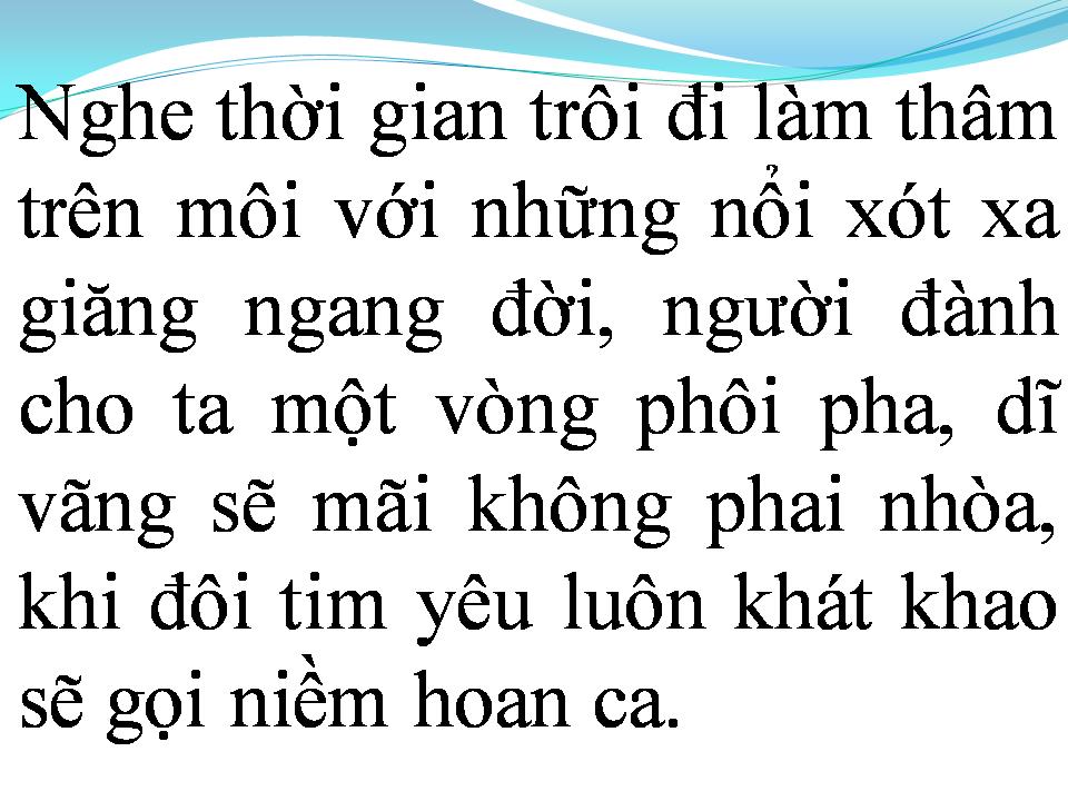 Lời bài hát LIỀU THUỐC CHO TRÁI TIM