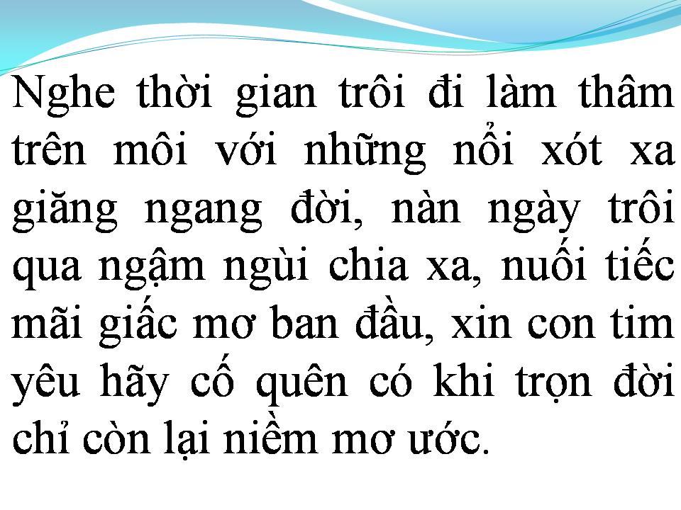 Lời bài hát LIỀU THUỐC CHO TRÁI TIM