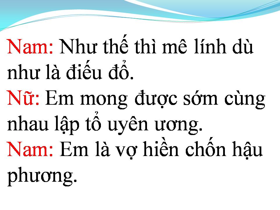 Lời bài hát LÍNH DÙ LÊN ĐIỂM