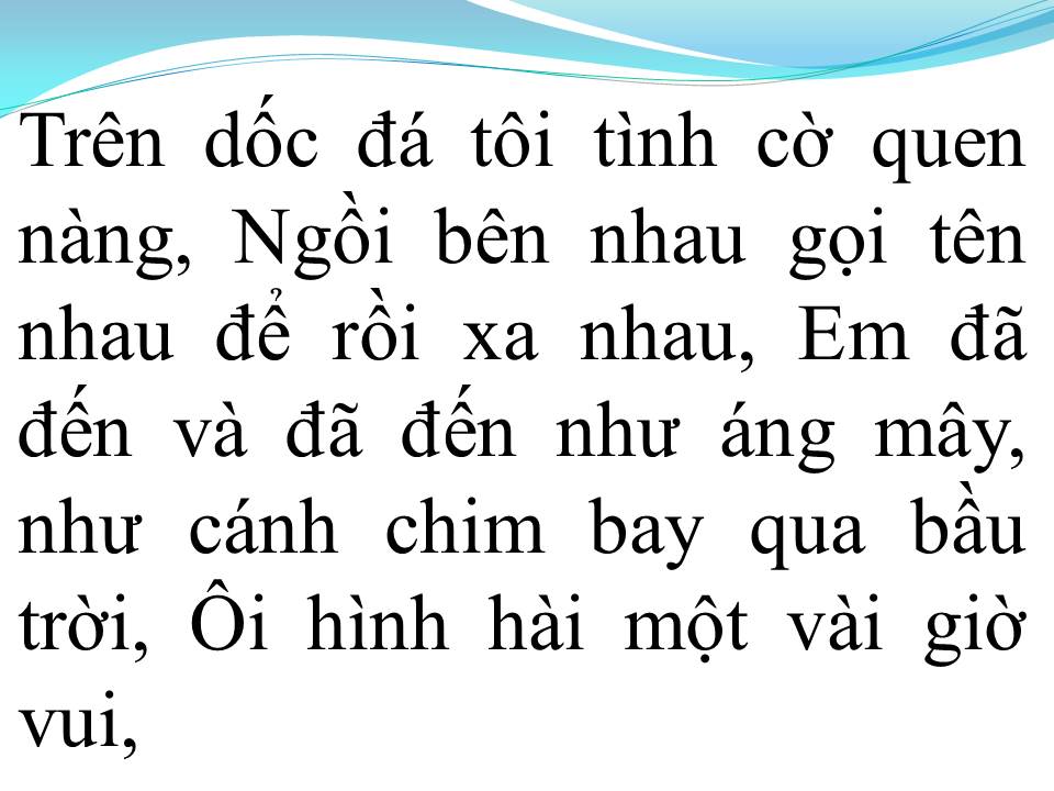 Lời bài hát LINH HỒN TƯỢNG ĐÁ