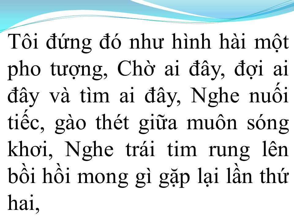 Lời bài hát LINH HỒN TƯỢNG ĐÁ