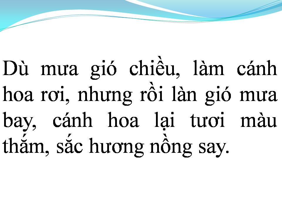 Lời bài hát LOÀI HOA KHÔNG VỠ