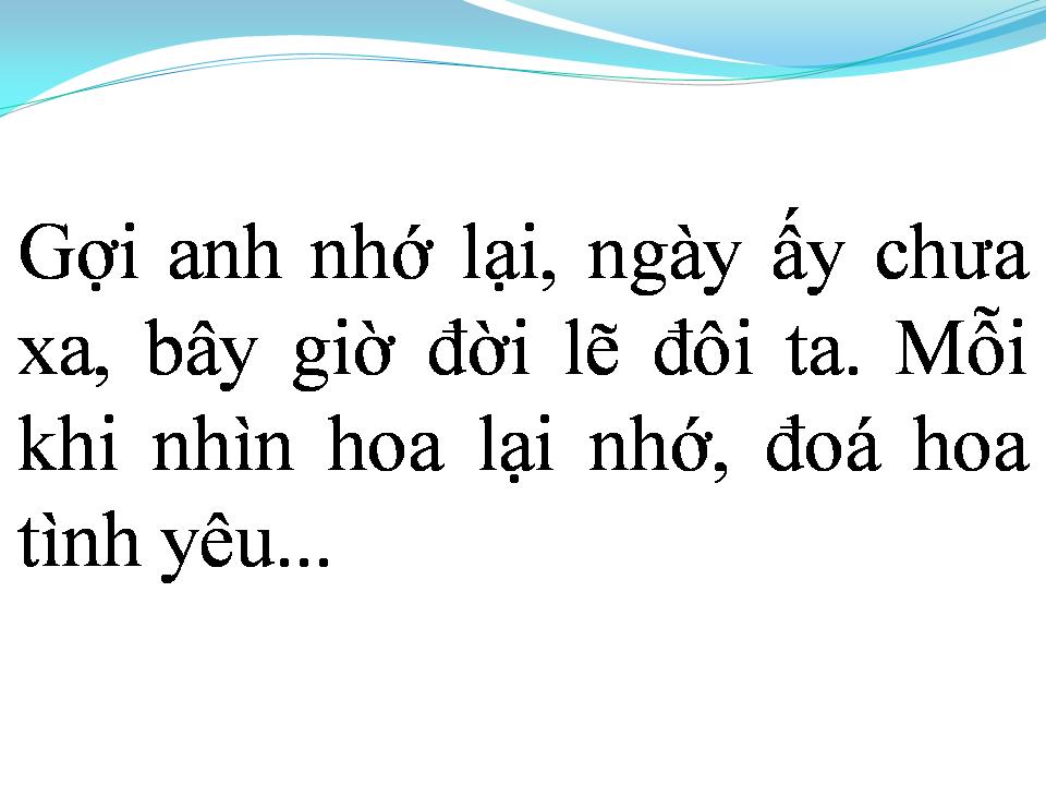 Lời bài hát LOÀI HOA KHÔNG VỠ