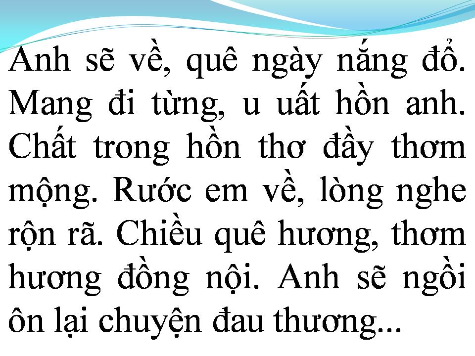 Lời bài hát LỜI CHO NGƯỜI TÌNH XA