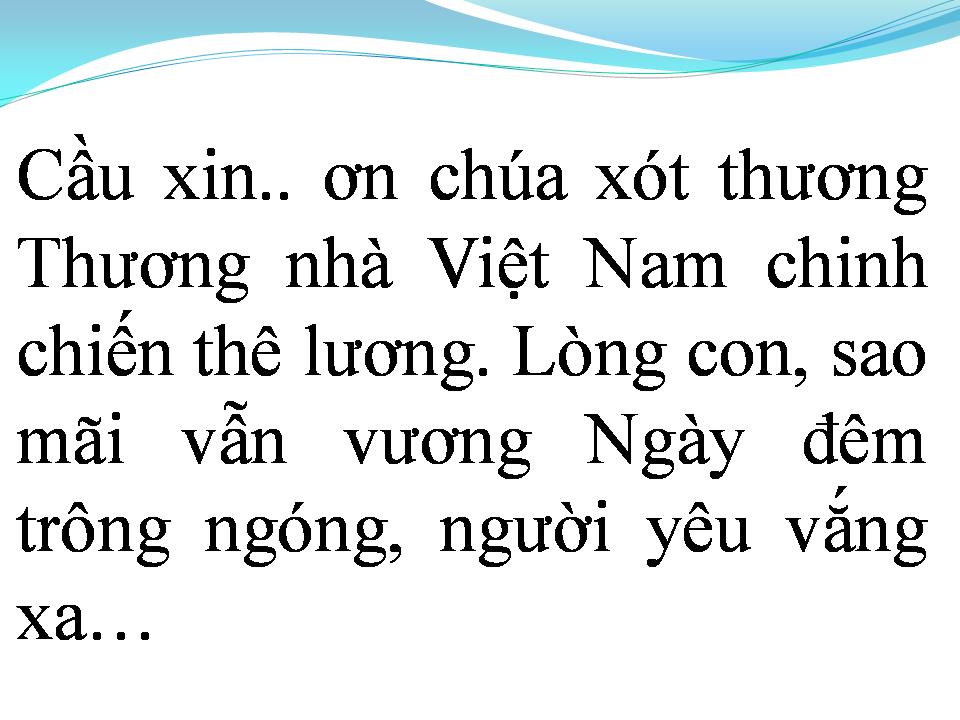 Lời bài hát LỜI CON XIN CHÚA