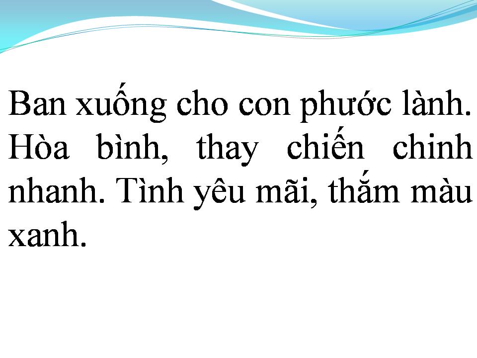 Lời bài hát LỜI CON XIN CHÚA