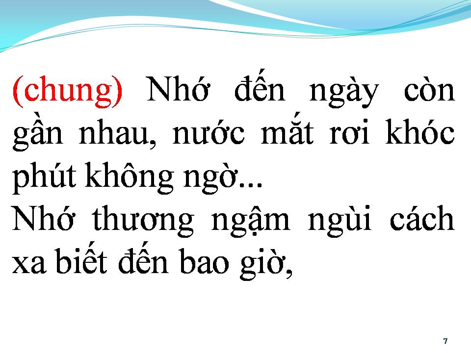 Lời bài hát LỜI GỌI CHÂN MÂY