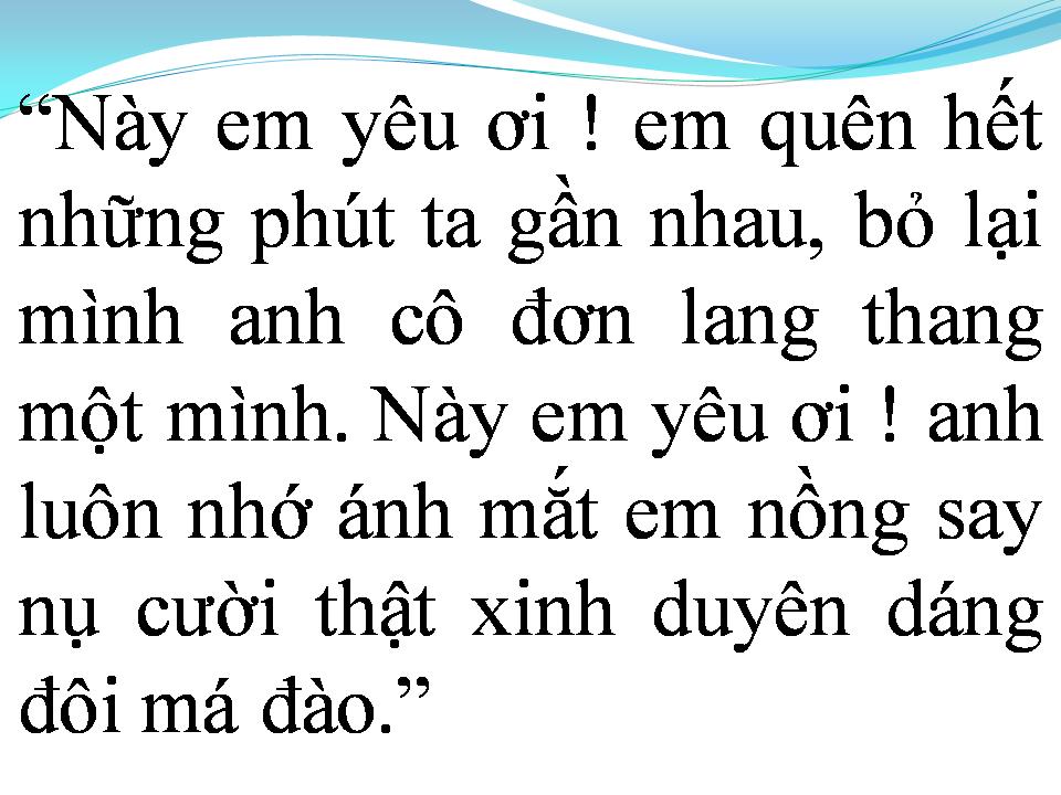 Lời bài hát LỖI HẸN
