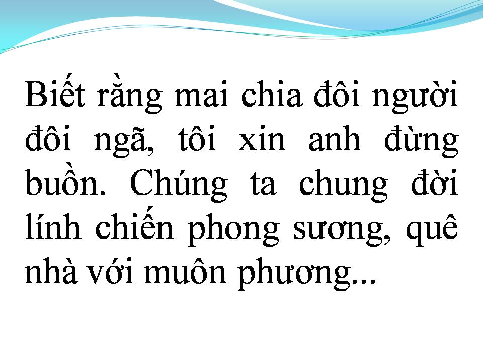 Lời bài hát LỜI KẺ ĐĂNG TRÌNH