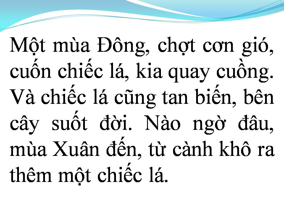 Lời bài hát LỖI LẦM CÂY LÁ VÀ GIÓ