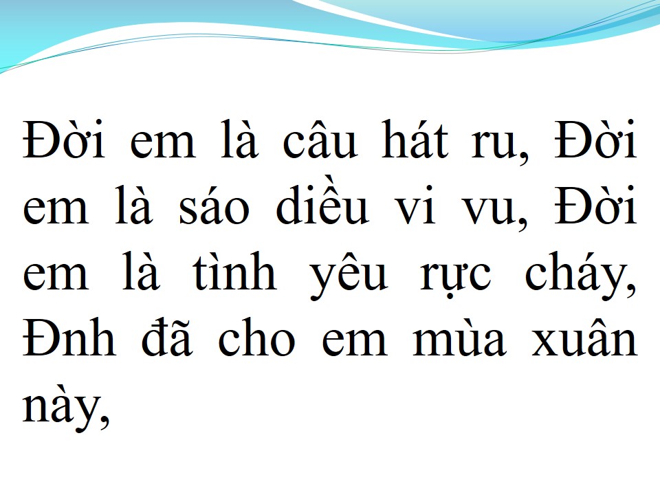 Lời bài hát LỐI NHỎ VÀO ĐỜI