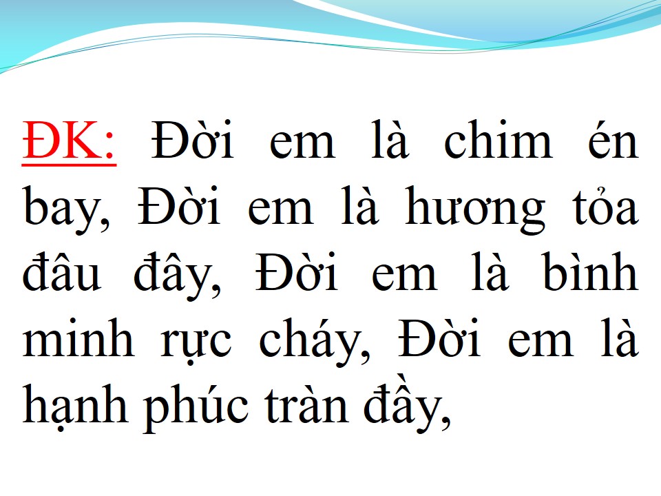 Lời bài hát LỐI NHỎ VÀO ĐỜI