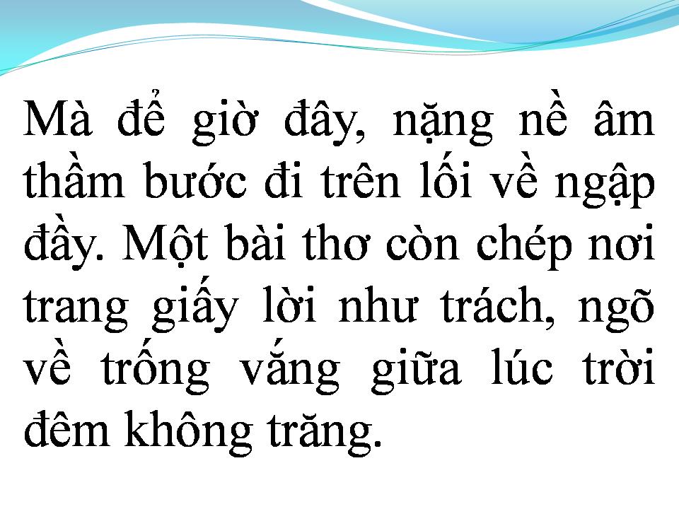 Lời bài hát LỜI TẠ TỪ