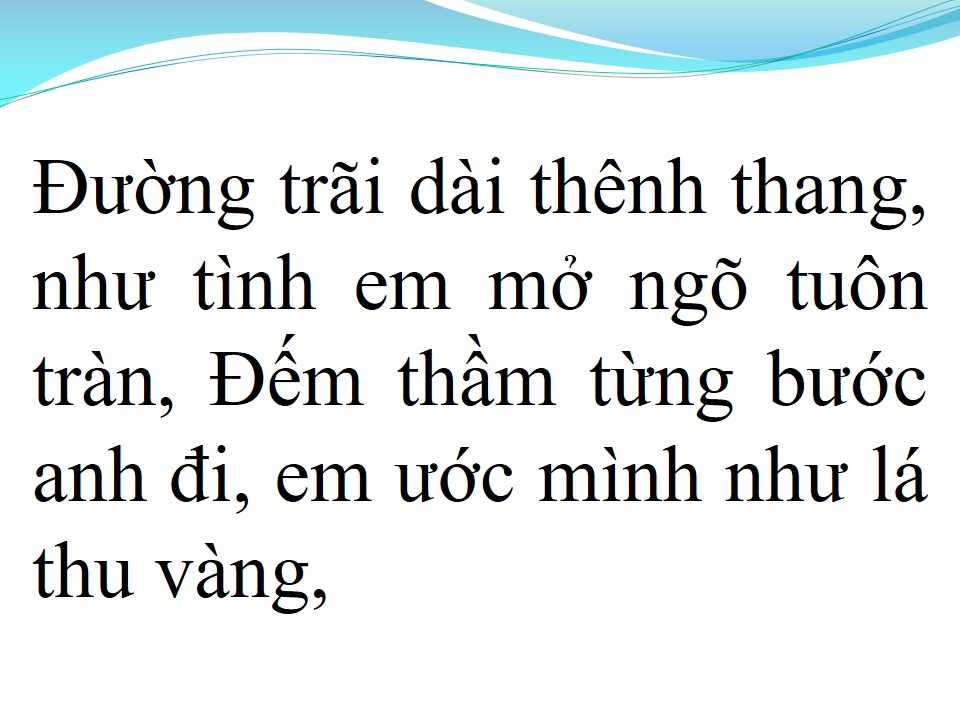 Lời bài hát LỐI THU XƯA