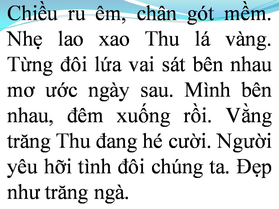 Lời bài hát LỜI TÌNH TRONG ĐÊM