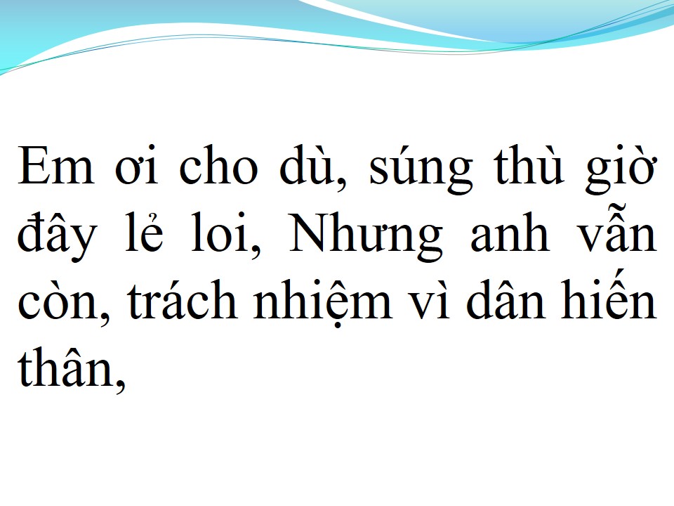 Lời bài hát LỜI TÌNH VIẾT VỘI