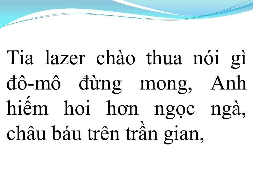 Lời bài hát LỜI TỎ TÌNH ONG BƯỚM