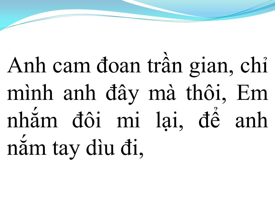 Lời bài hát LỜI TỎ TÌNH ONG BƯỚM