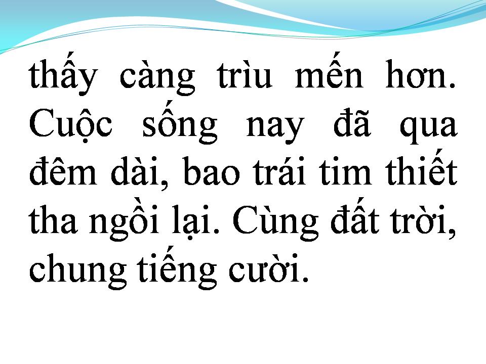 Lời bài hát LỜI TRÁI TIM MUỐN NÓI
