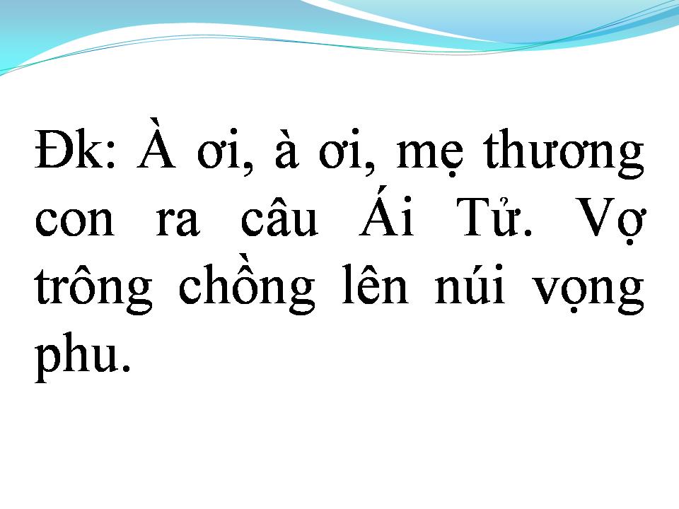 Lời bài hát LỐI VỀ ĐẤT MẸ
