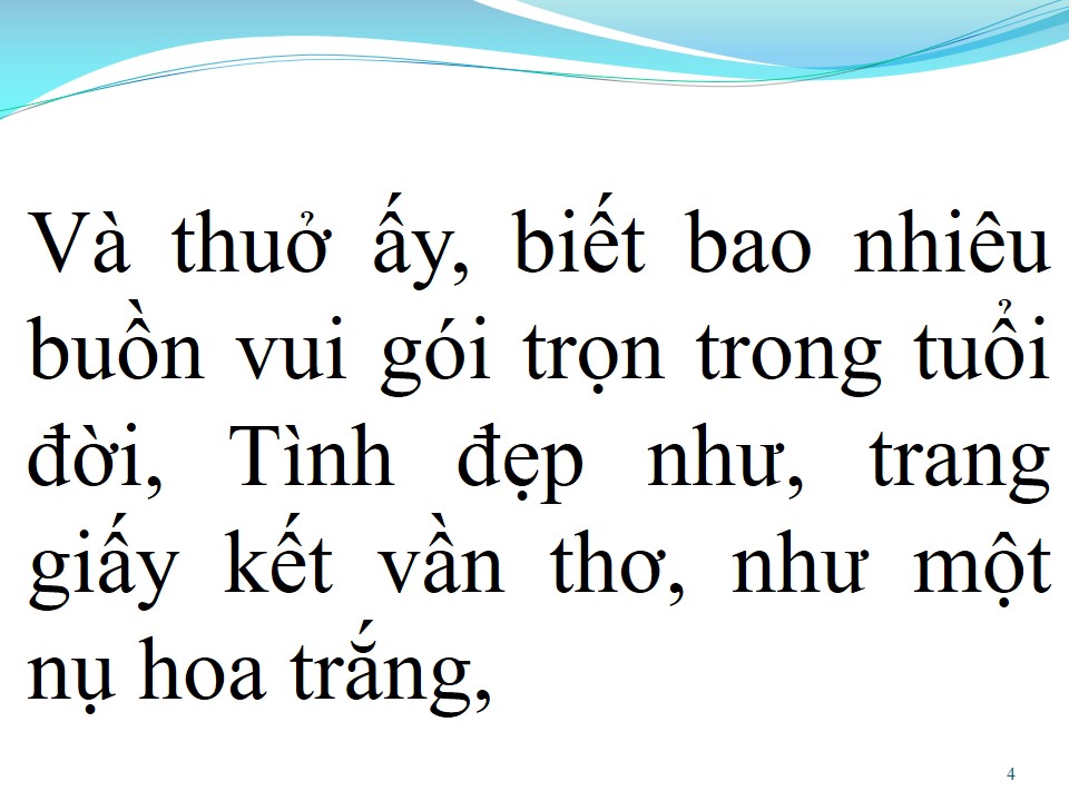 Lời bài hát LƯU BÚT NGÀY XANH