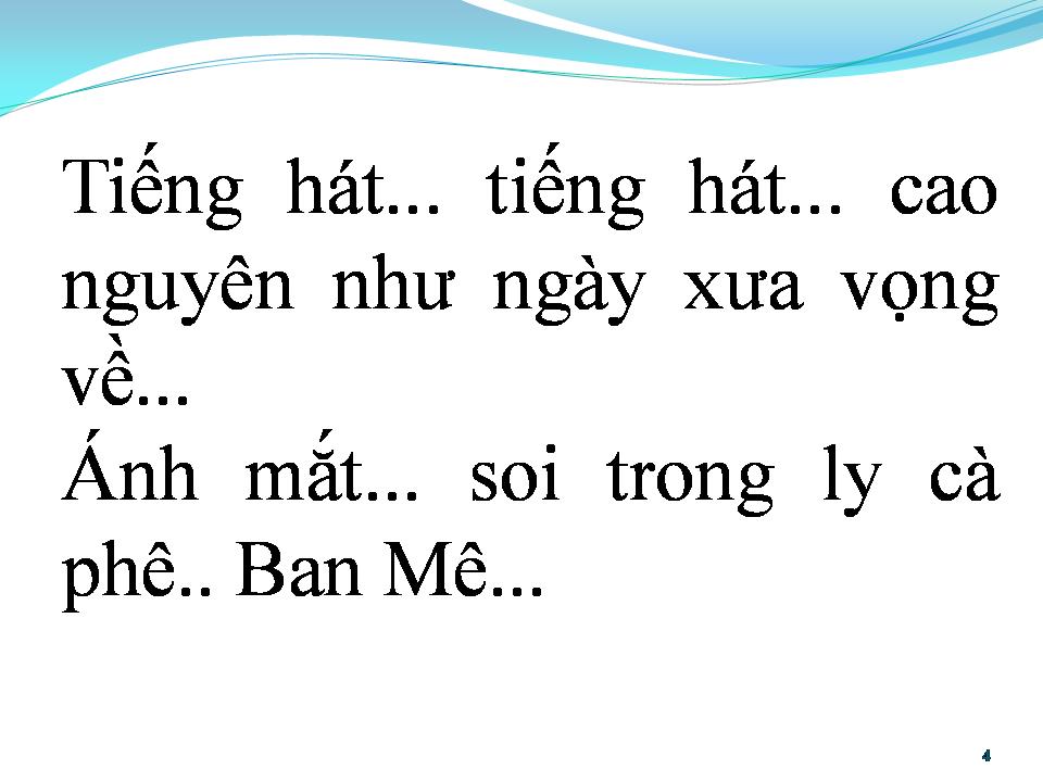Lời bài hát LY CÀ PHÊ BAN MÊ