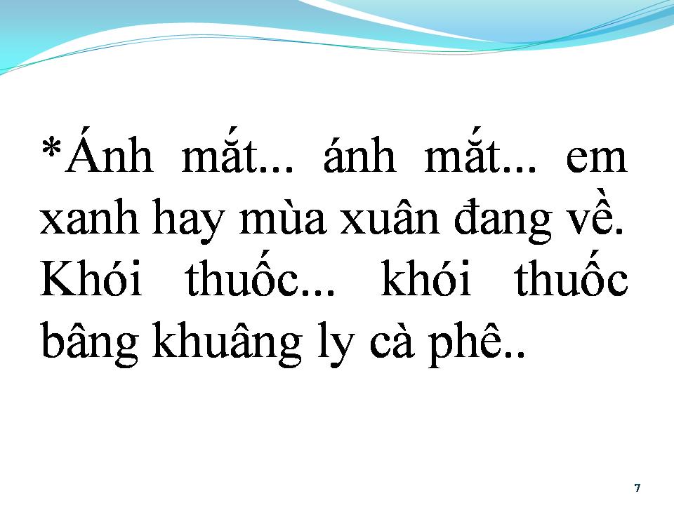 Lời bài hát LY CÀ PHÊ BAN MÊ