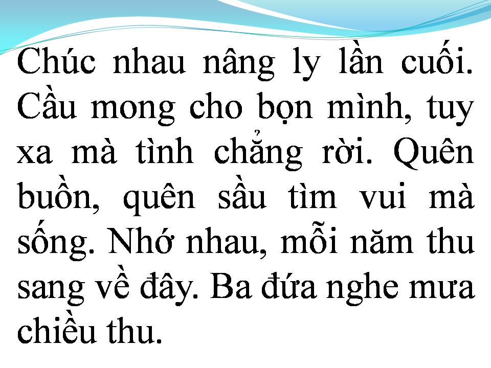 Lời bài hát LY CÀ PHÊ CUỐI CÙNG